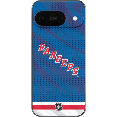 NHL New York Rangers Home Jersey Google Pixel 9 Skin